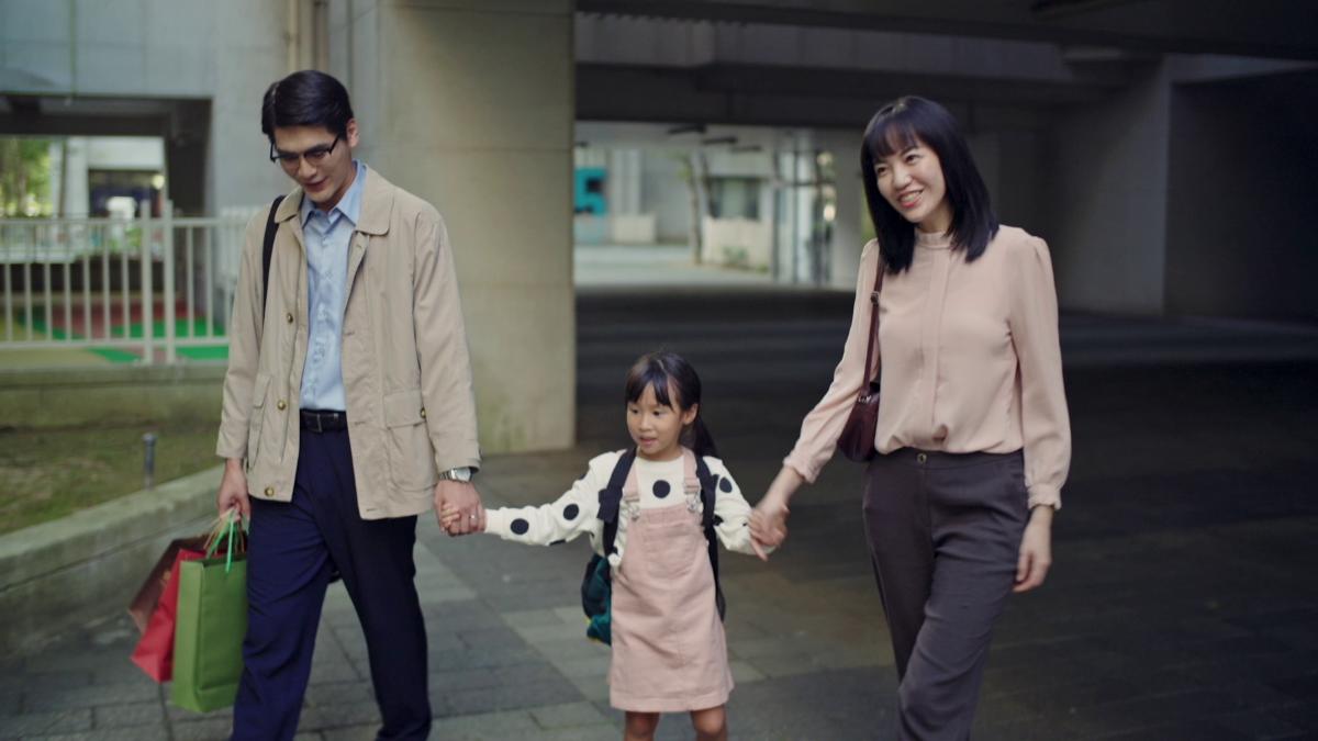 涂善存(左)、焦曼婷飾演夫妻。(圖/大愛提供)
