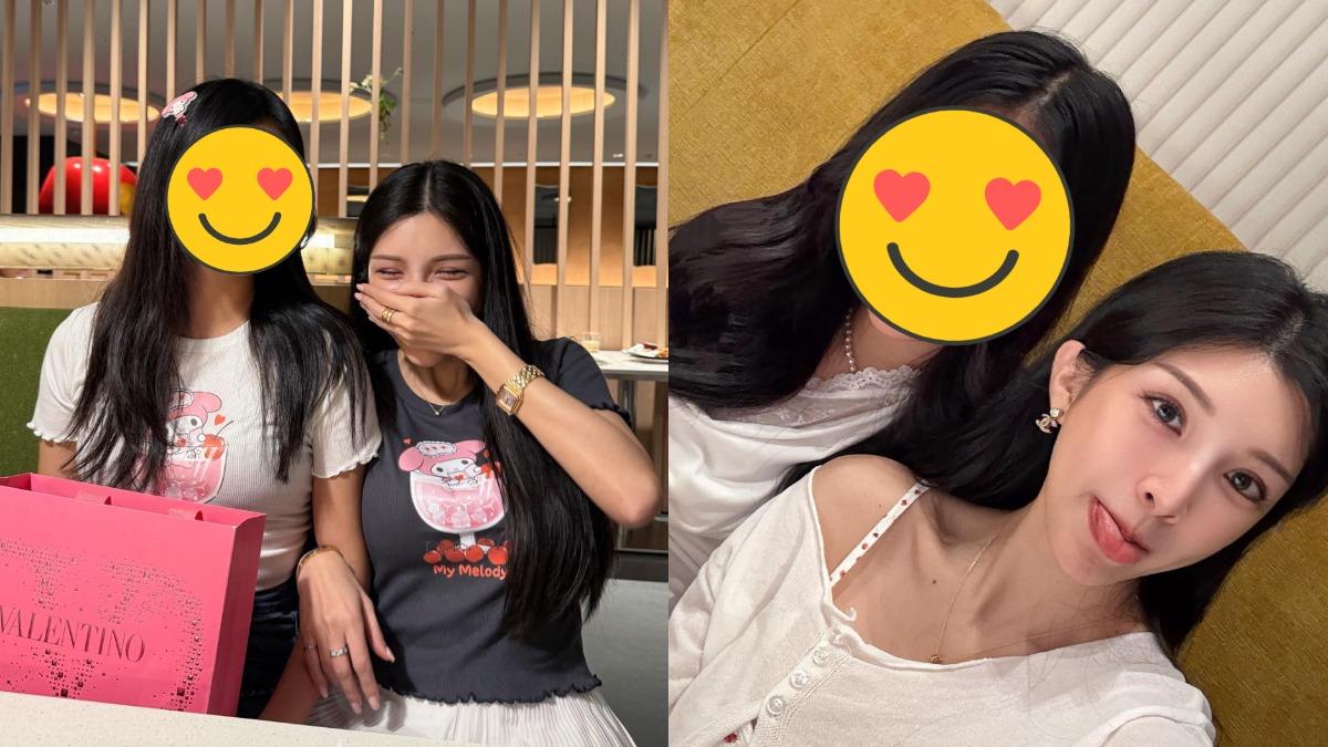 Lala祝福女兒活出精彩。(圖/翻攝自La la 蘇心甯臉書)