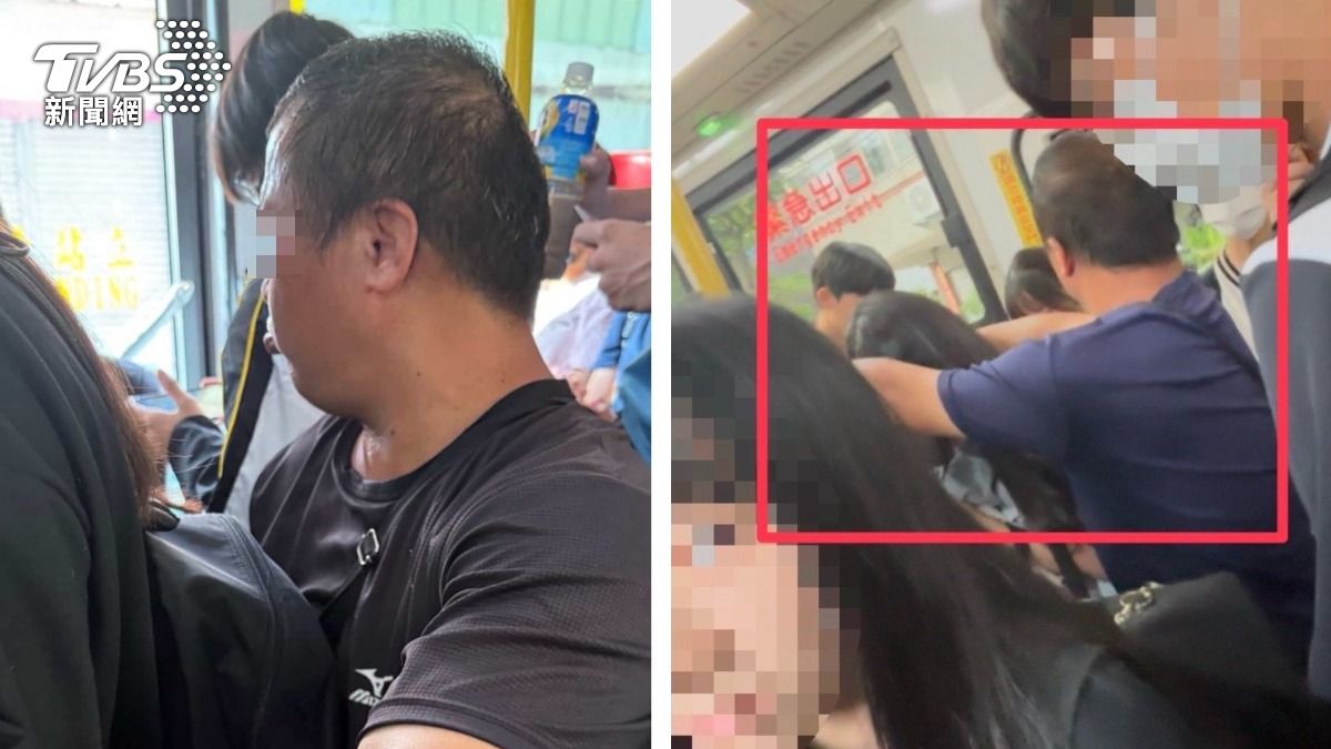 台中噁男公車熊抱女學生 家長踢爆是慣犯