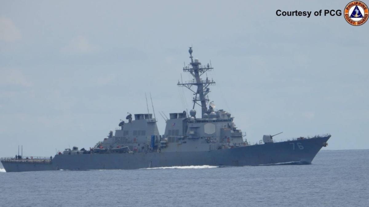 大陸艦南海逼菲船.反自撞　美日澳紐同關切.籲守法