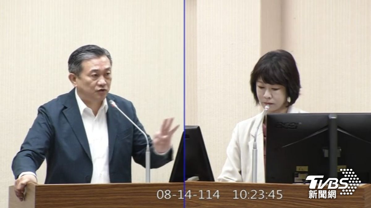 王定宇質詢顏慧欣(圖/TVBS資料畫面)
