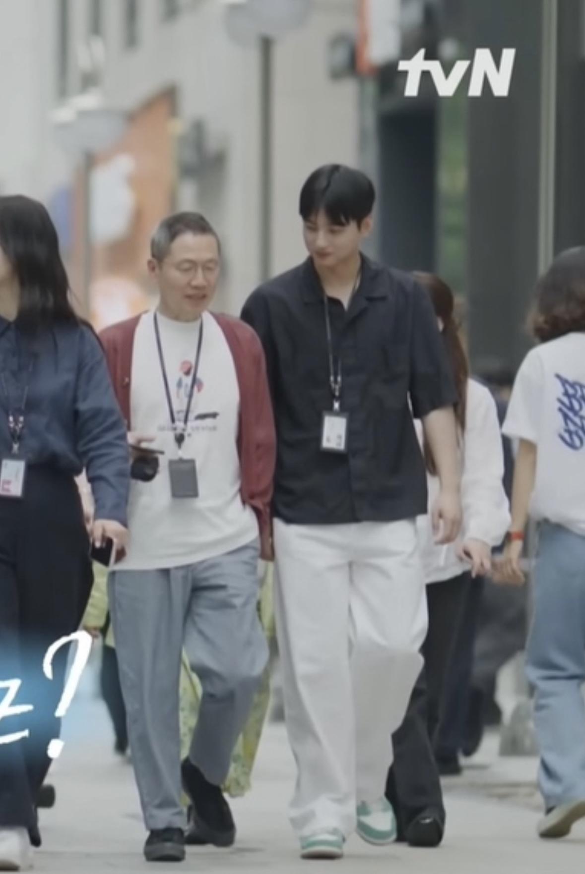 車銀優弟弟雖然僅在節目中現身4秒,但也成網路話題。(圖/翻攝自NATE)