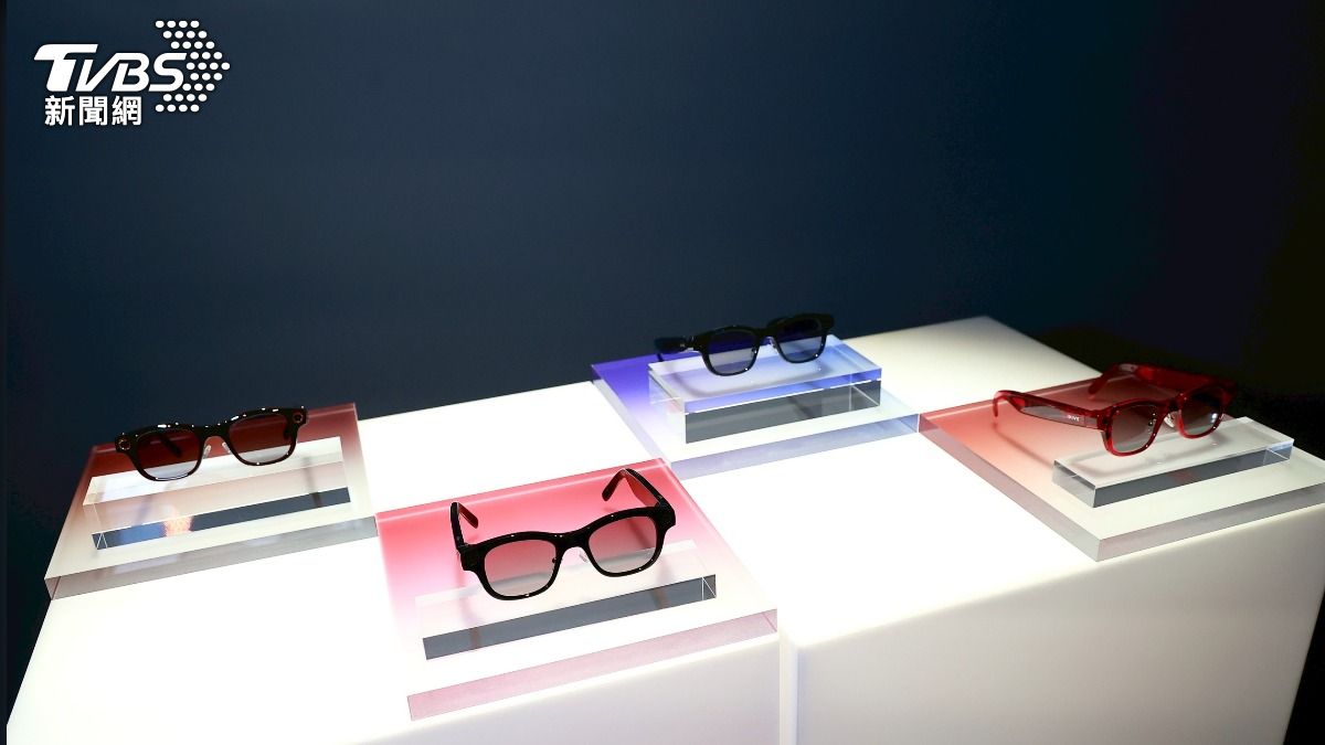 HTC智慧眼鏡,一共有4種顏色。(圖/TVBS)