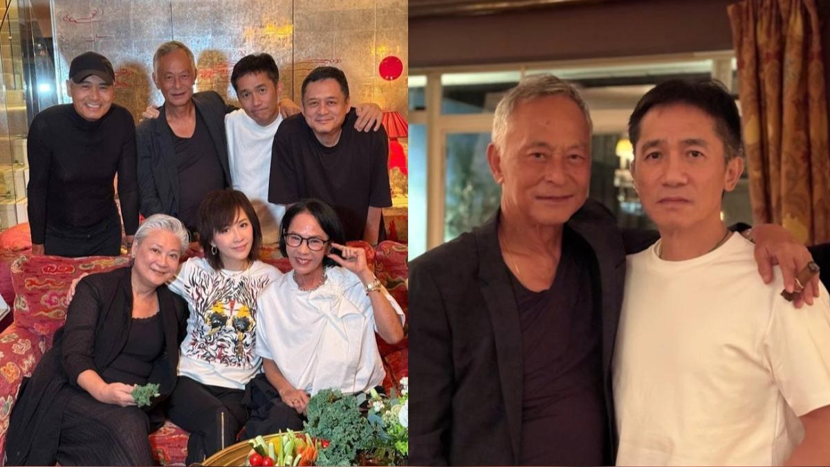 經典港片味回歸！梁朝偉、周潤發、劉嘉玲合體　杜琪峯近況成焦點
