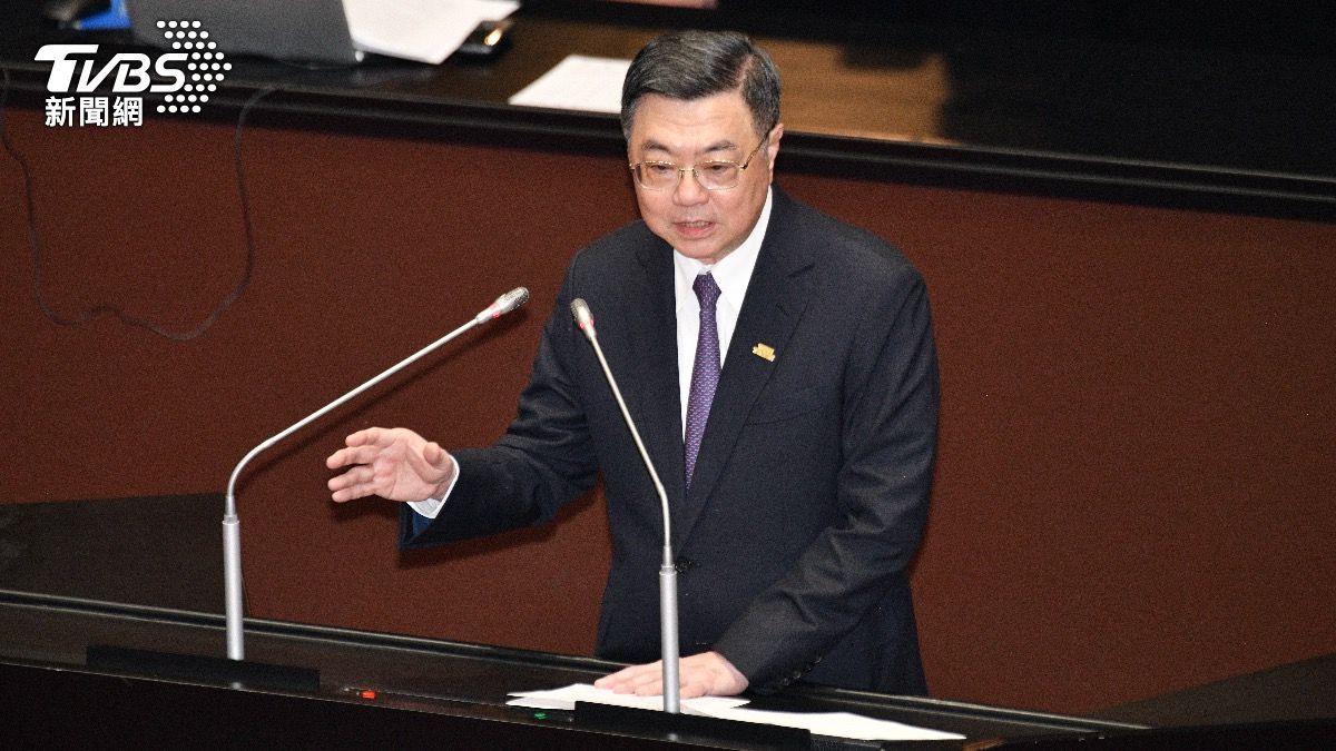 卓榮泰坦言,國人不會滿意打詐進度與成效。(圖/胡瑞麒攝)