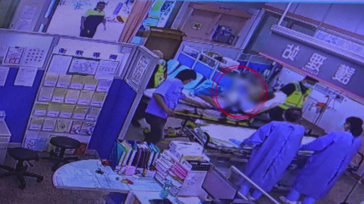 「險見不到家人」！經醫師緊急處置撿回一命。(圖／大甲李綜合醫院提供)