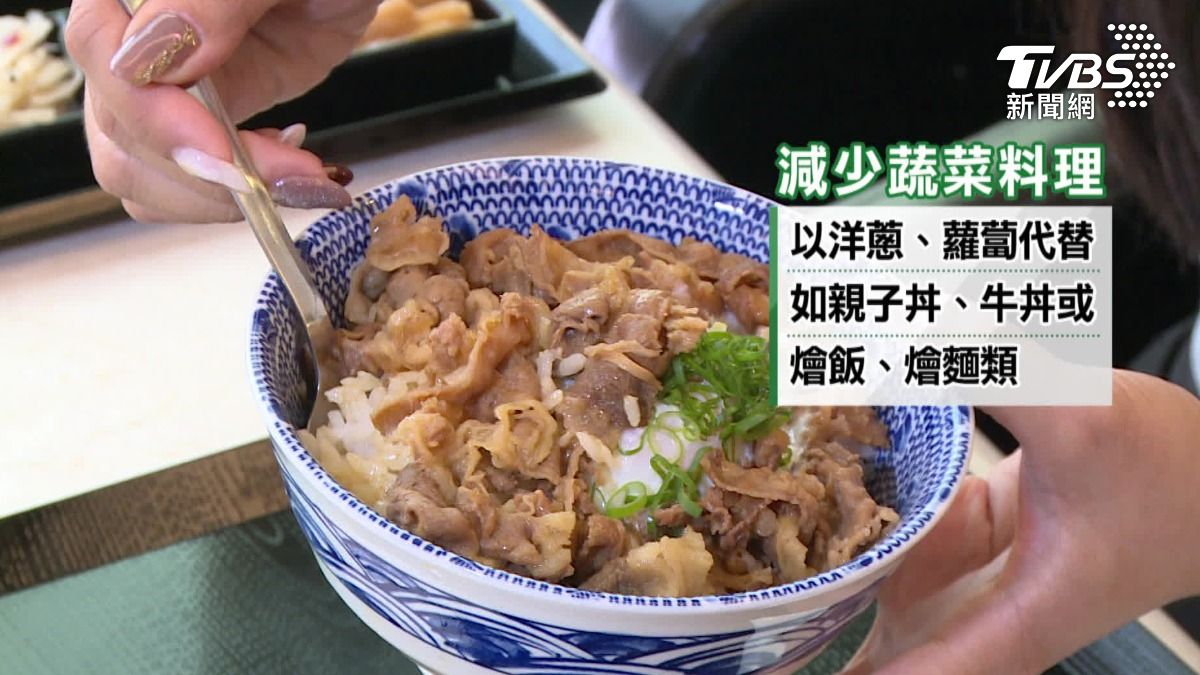豪雨炸產地!超市13款蔬菜7天特價。(圖/TVBS)