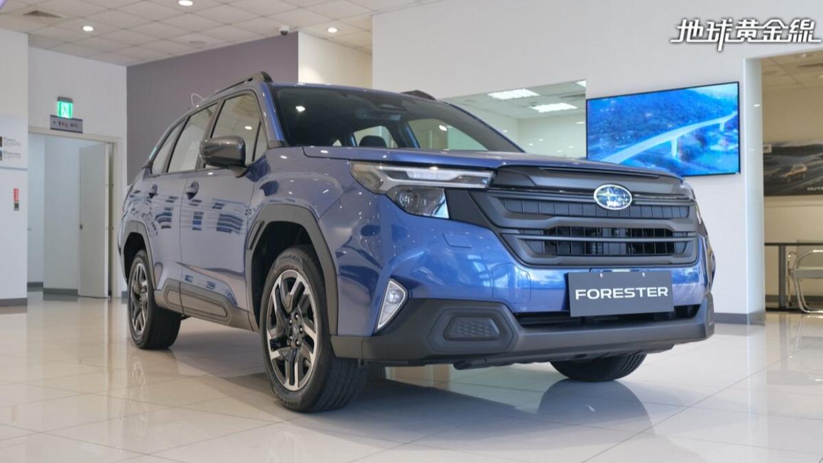 圖為入門等級的Forester i-L EyeSight車型。(圖/地球黃金線提供)