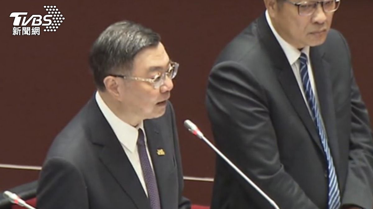行政院長卓榮泰。(圖/TVBS)
