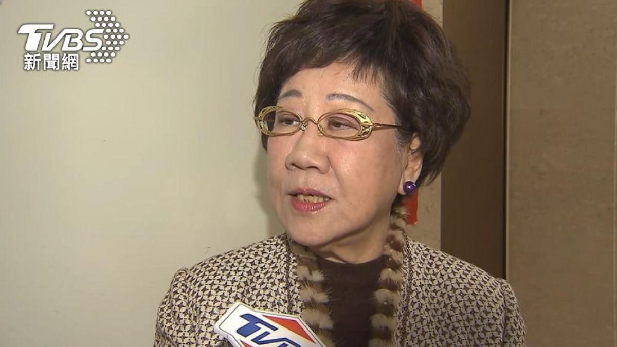 前副總統呂秀蓮。(圖/TVBS)