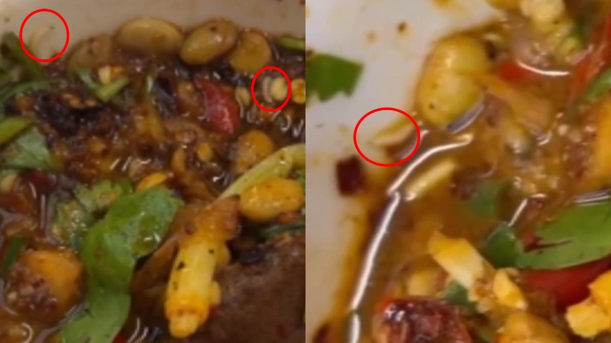 中國大陸-火鍋-醬料-活蛆