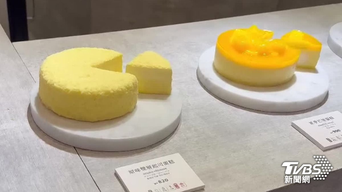 雙層起司蛋糕攻甜品控。(圖/TVBS)