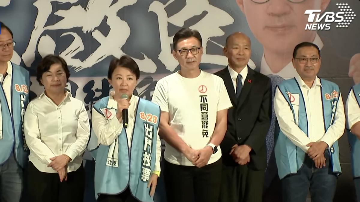 力挺江啟臣 盧秀燕嗆柯建銘:想當院長才推大罷免