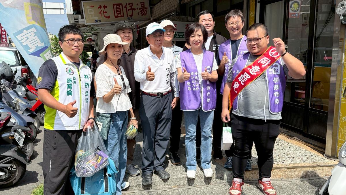 力抗盧秀燕拚罷免藍委!綠營黃金周衝刺掃街、發14萬份夾報