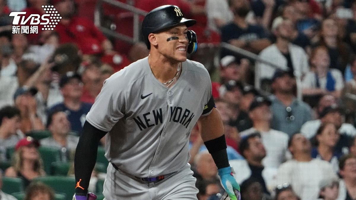 MLB/賈吉第39轟!險遭美技攔截 右肘傷癒復出後第2轟