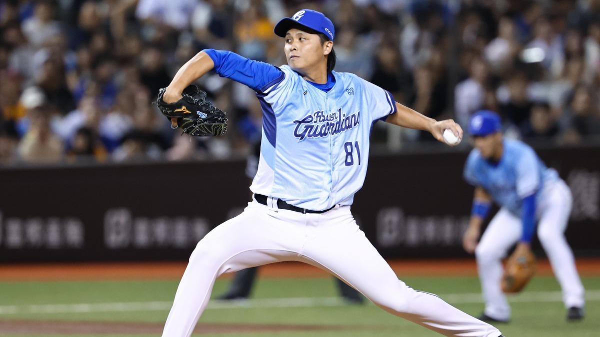 陳仕朋昨日主投5.1局失3分,無奈勝投被牛棚搞砸。(圖/翻攝自「Fubon Guardians 富邦悍將棒球隊」臉書)