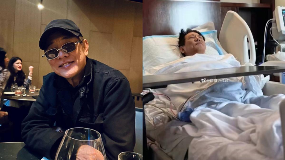 62歲李連杰驚傳住院!躺病床憔悴照瘋傳 發聲:無常試煉