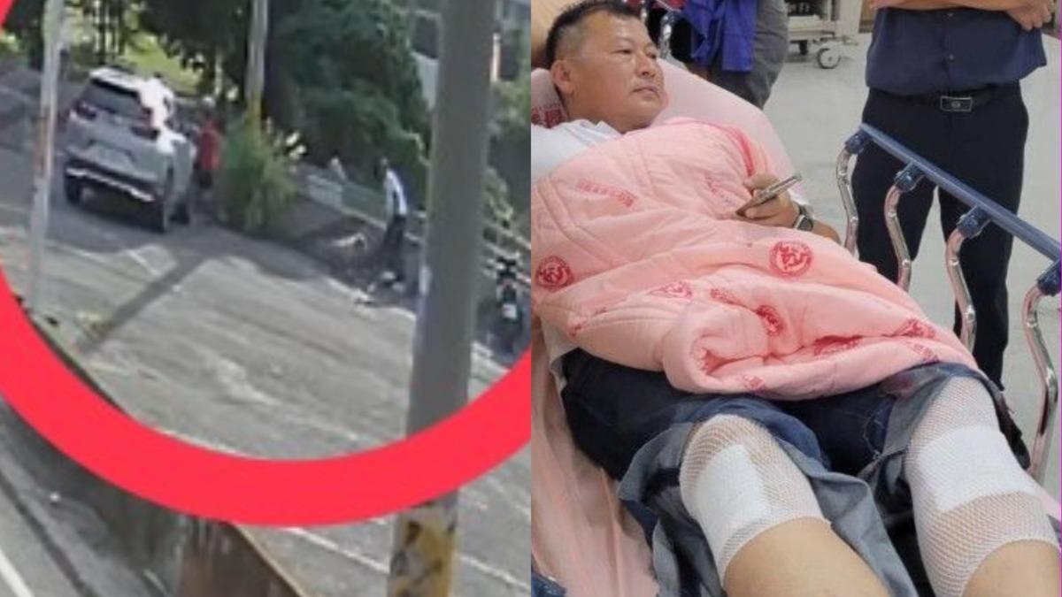 彰化惡狗攻擊阿伯!議員救人勇戰加納利犬 雙腿被咬濺血