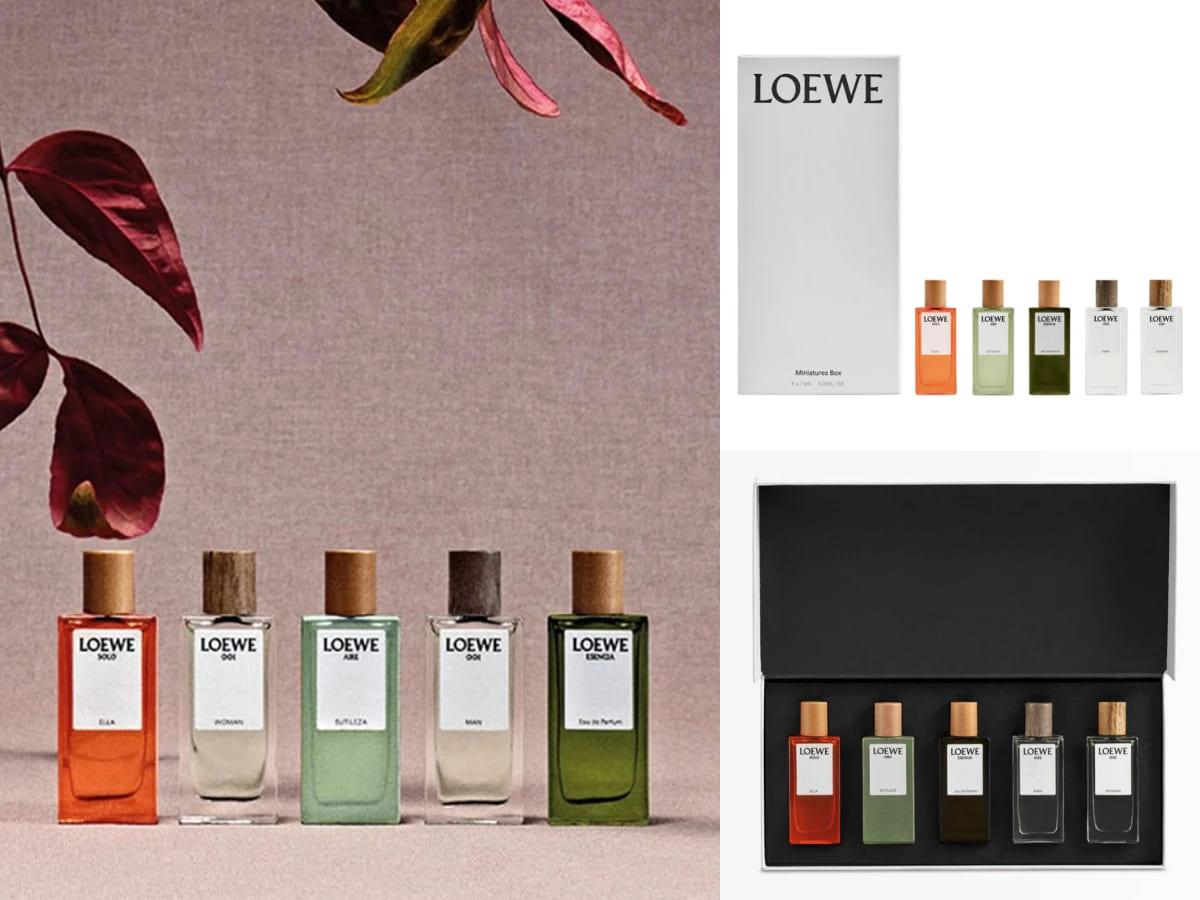 LOEWE迷你香氛禮盒，7ML×5，NT.3,365。（圖／翻攝自LOEWE官網）