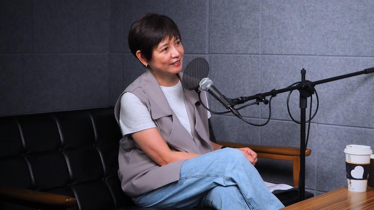 詹怡宜暢談從跑線到專題製作的經驗。（圖／新聞幕後提供）