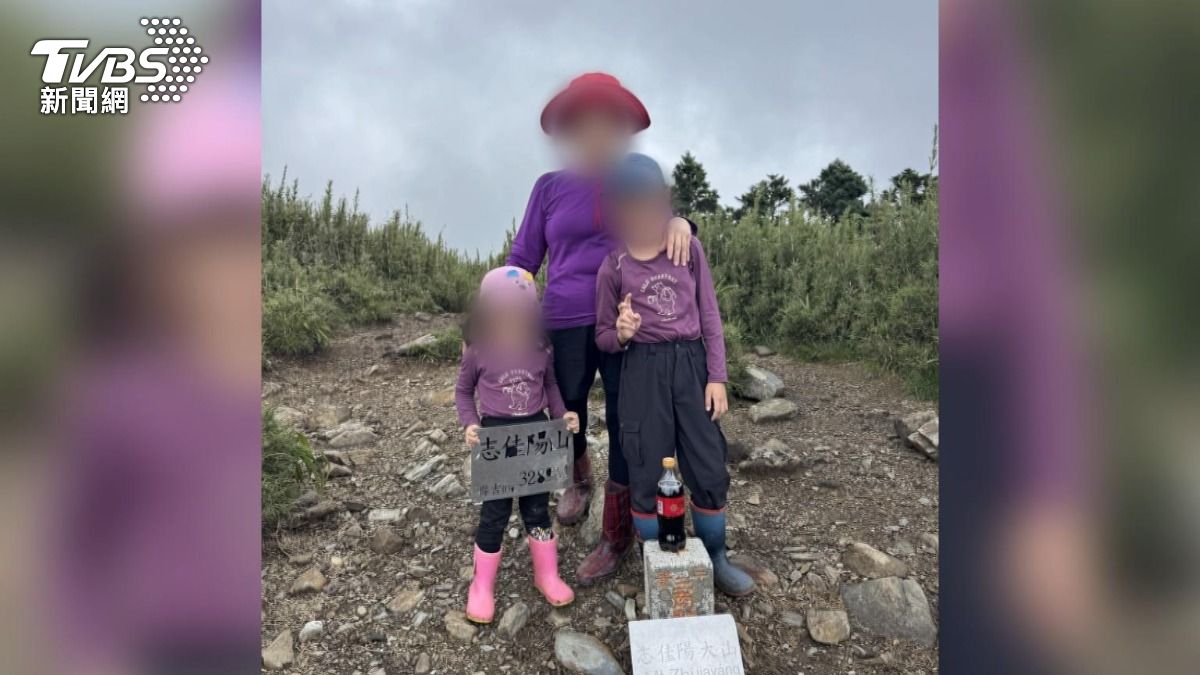 南三段山難驚魂,8歲登山童奇蹟生還。(圖/翻攝當事人臉書)