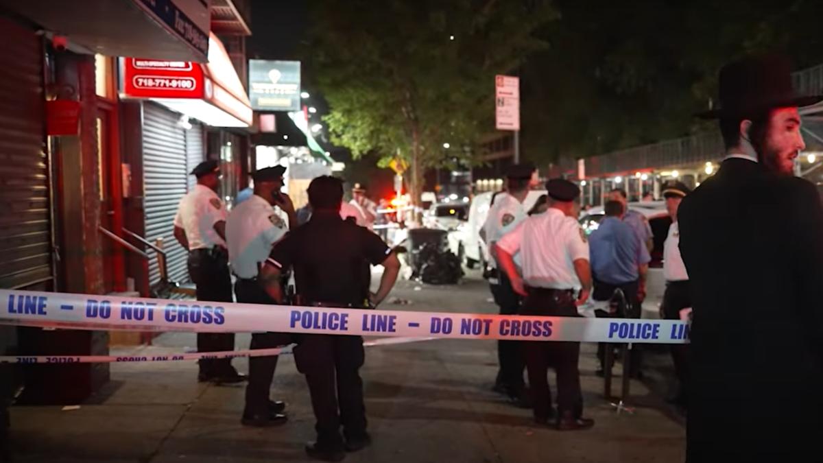 美國紐約市布魯克林區一間夜店發生槍擊案。（圖／截自YT@LLN NYC)