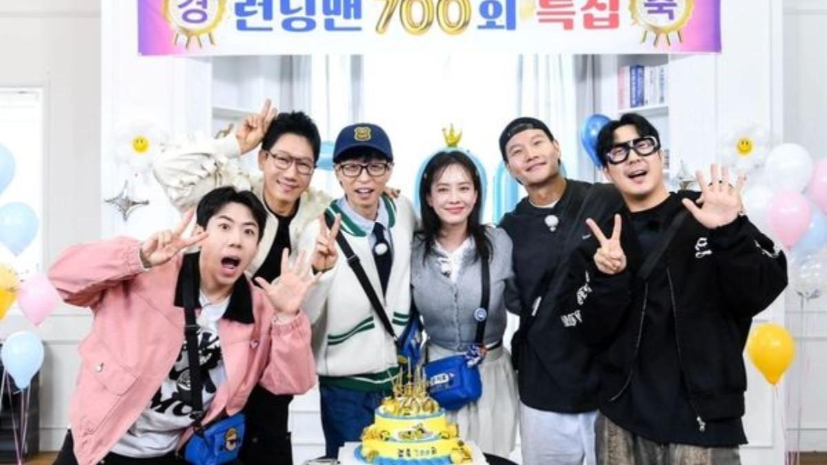 金鍾國今錄製《Running Man》時在現場跟成員們報喜。(圖／翻攝自IG)