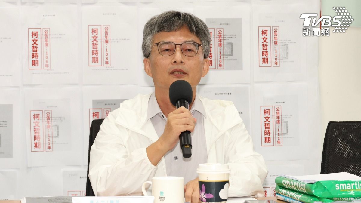 社運人士蘇偉碩。(圖/潘建樺)