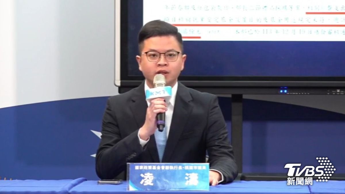 桃園市議員凌濤喜迎二寶。（圖／TVBS）