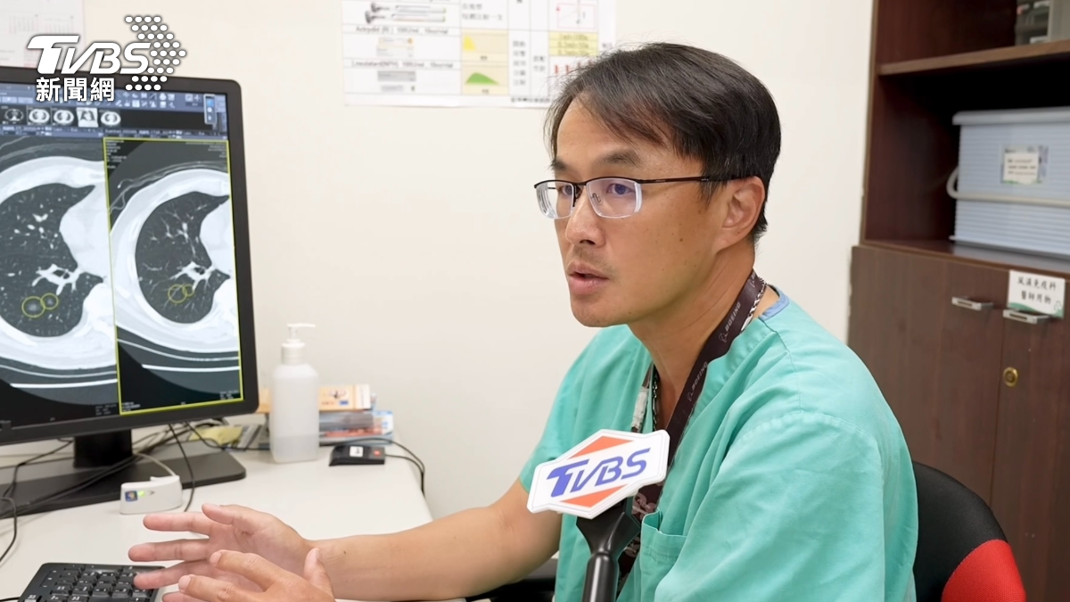咳嗽.胸悶才就醫 恐肺癌晚期勿輕忽 (圖/TVBS)