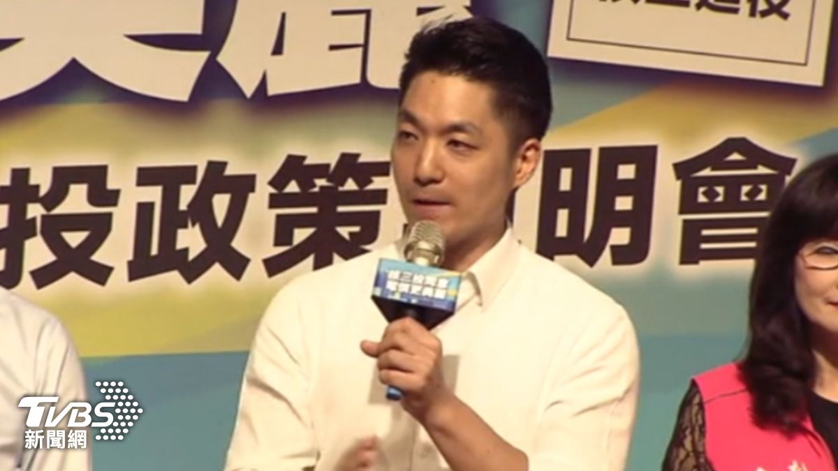台北市長蔣萬安呼籲總統,應該找和碩董事長童子賢組閣。(圖/TVBS)