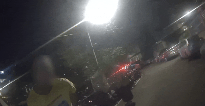 警方密錄器畫面。(圖/TVBS)