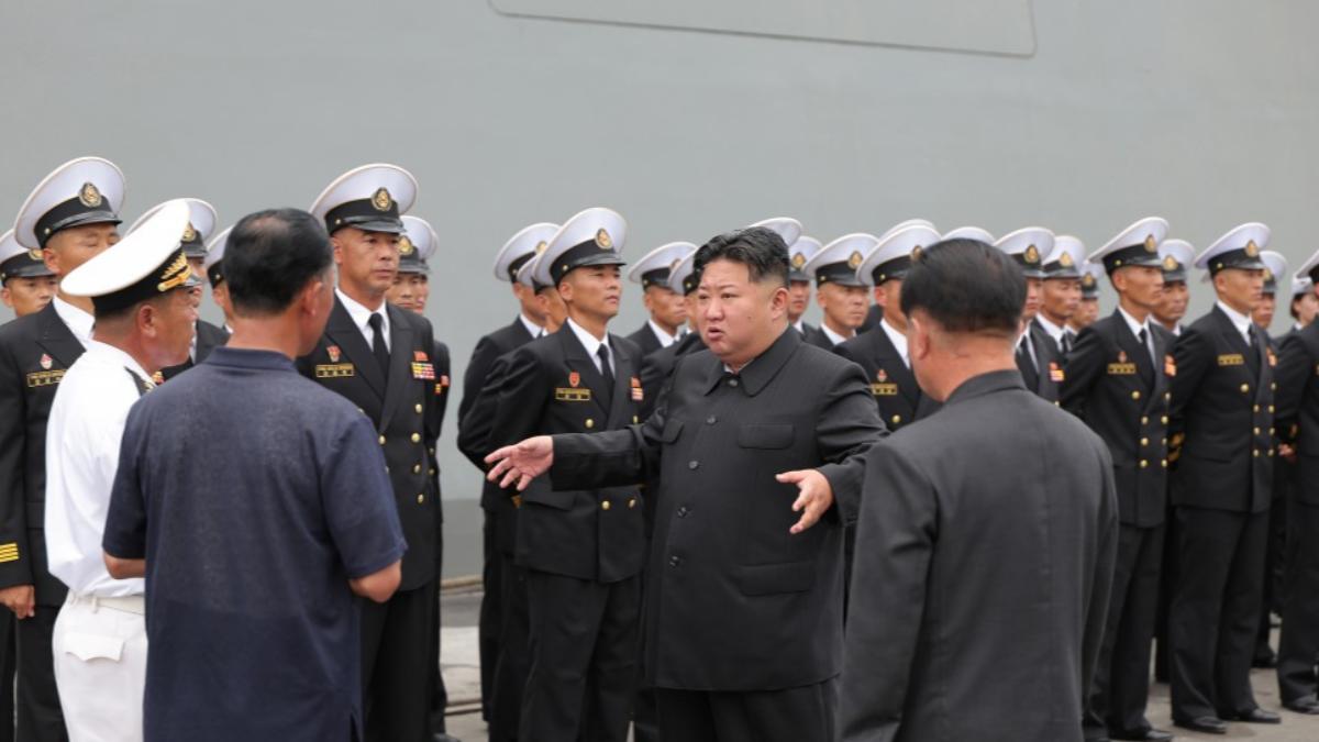 金正恩要求迅速擴大核武化。（圖／翻攝KCNA）