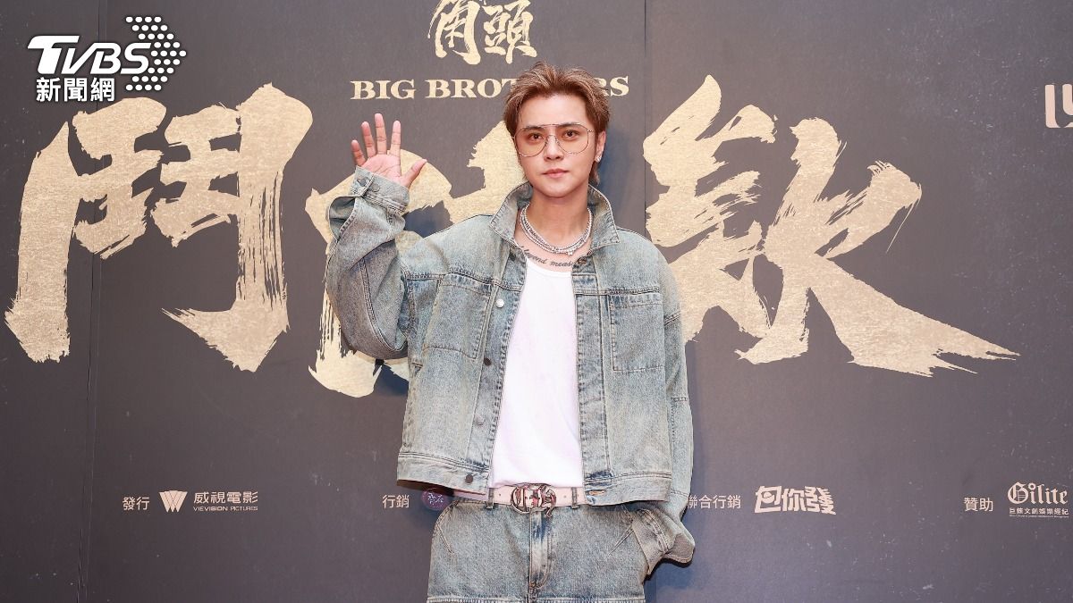 羅志祥特地現身力挺《角頭-鬥陣欸》。(圖/記者黃城碩攝)