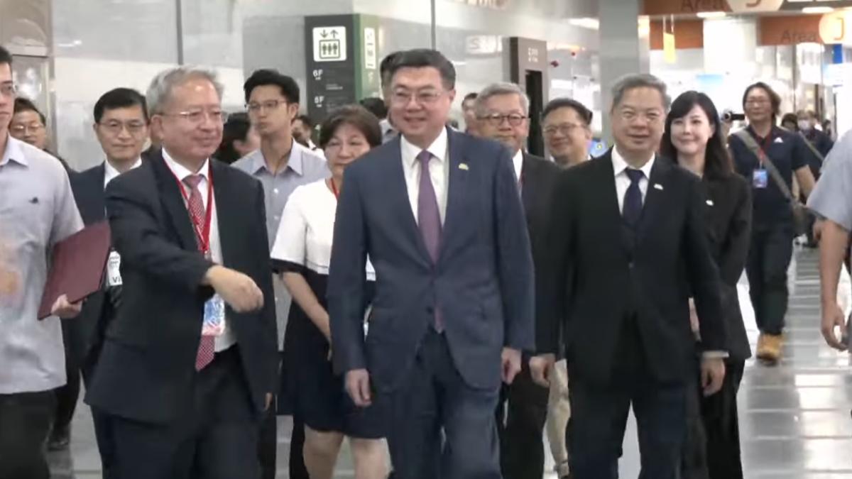 徐國勇接民進黨秘書長?卓榮泰被問「是好的人選嗎」反應曝光
