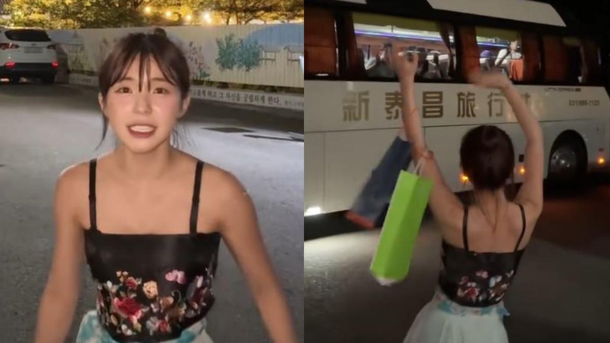 李多慧帶台灣遊客在家鄉全州旅遊。(圖/翻攝李多慧Threads)