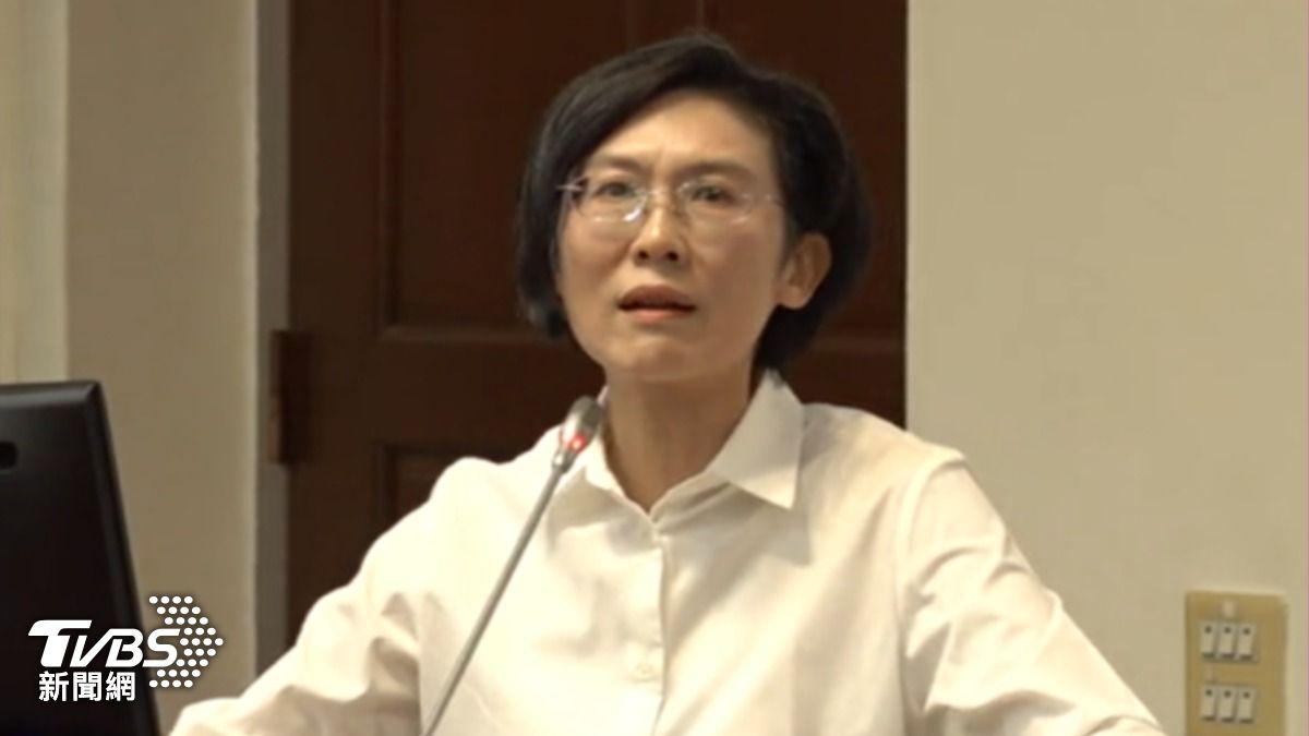 民進黨立委林岱樺，要求經濟部長郭智輝「別拖垮卓內閣民調」。(圖/TVBS)