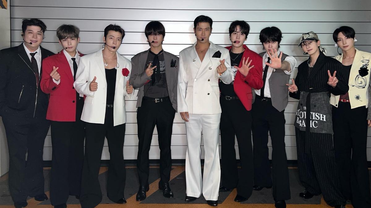 Super Junior成為首組在大巨蛋開唱的韓國團體。（圖／翻攝Super Junior臉書）