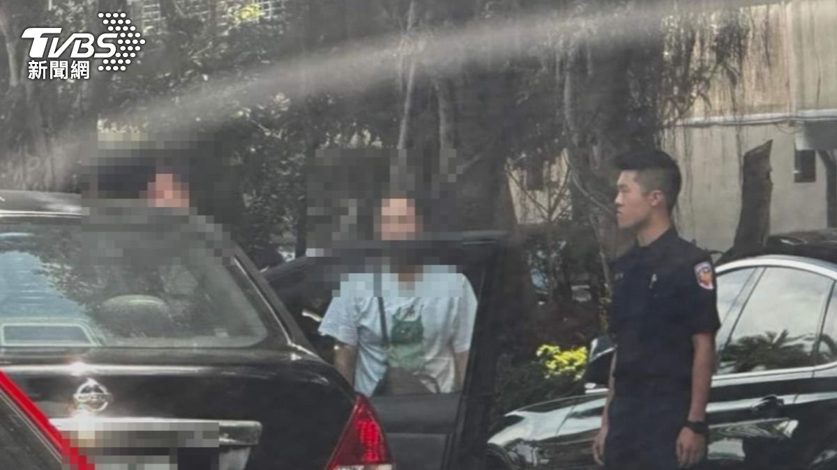 夫妻車輛遭追撞又被毆打,巧合的是兩人今年五月才在同個路段發生行車糾紛,懷疑是被尋仇。 (圖/翻攝林口大家庭)
