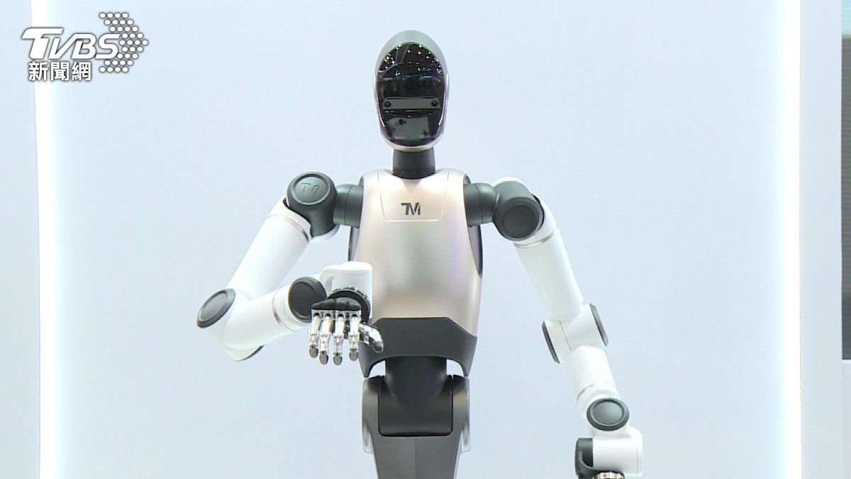 2025台北國際自動化工業大展,AI+機器人備受關注。(圖/TVBS)
