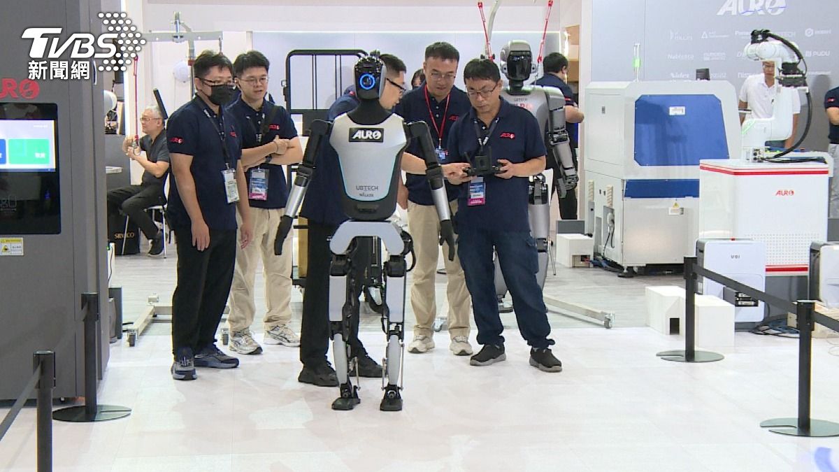 今年被譽為人形機器人元年。(圖/TVBS)