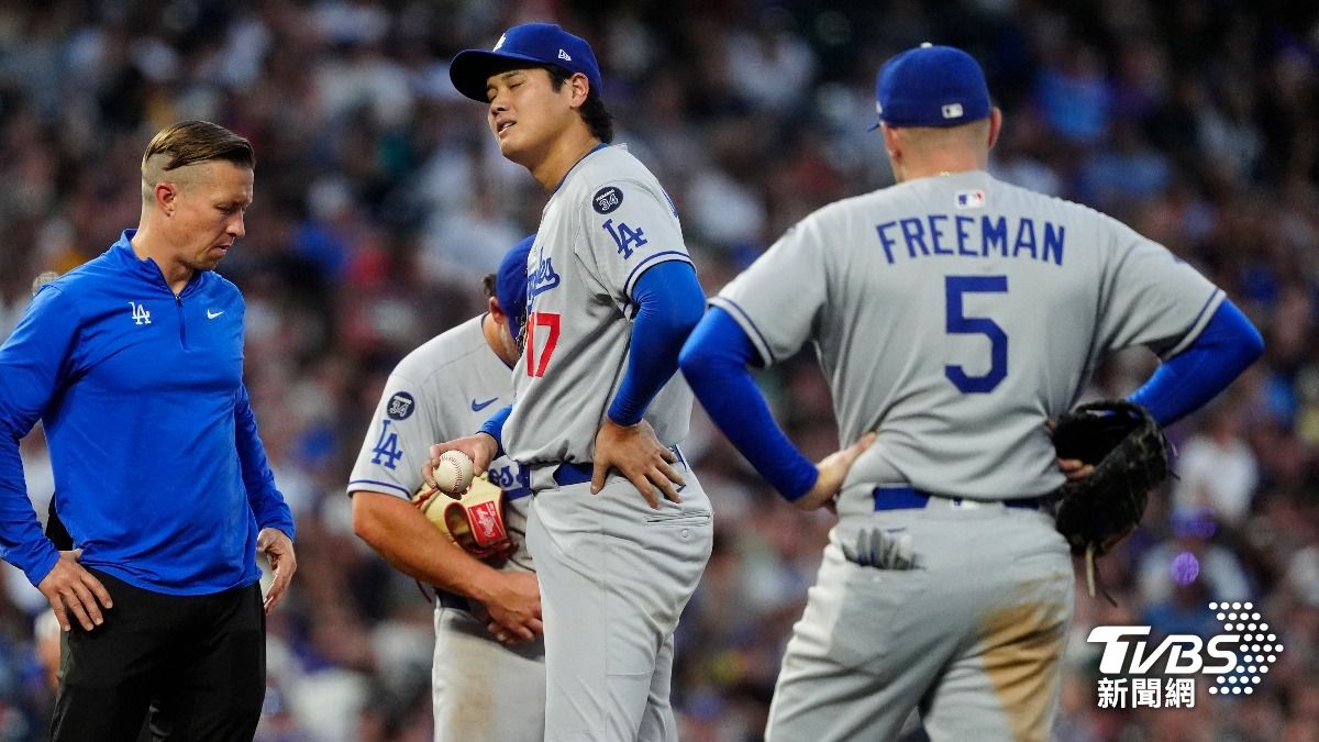 MLB／大谷翔平第1千場出賽遭強襲球擊中　「4局失5分」吞敗
