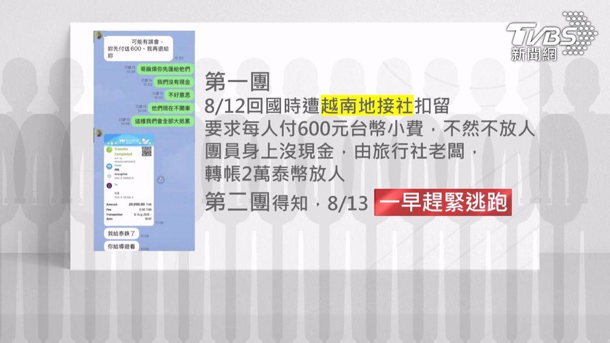 台中保險員工遊峴港險被扣!疑旅行社團費沒到位惹禍。(圖/TVBS)
