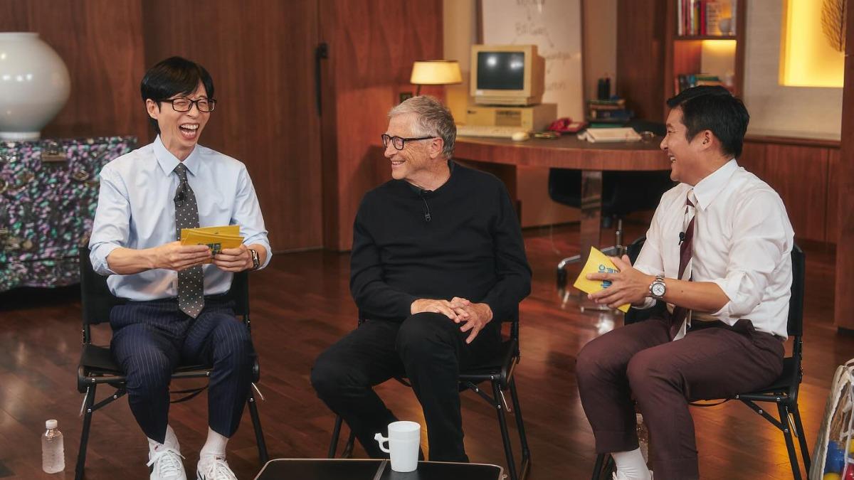 比爾蓋茲合體劉在錫竟遭批! 韓網搬出陰謀論:他來賣殺人疫苗