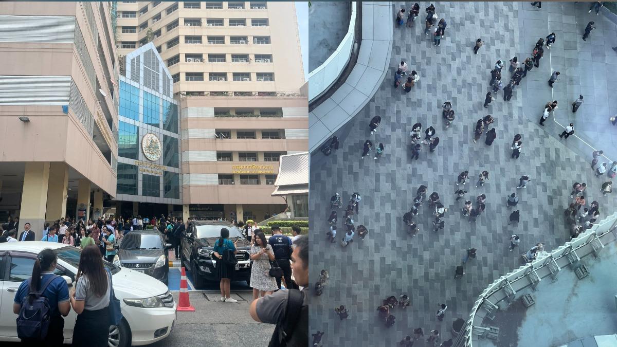 快訊/緬甸爆規模5.4地震!曼谷也有感 上班族急撤離逃到戶外