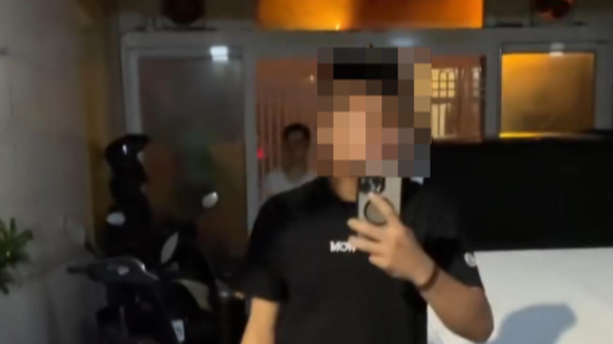 19歲男深夜開BMW炸街還嗆聲,影片曝光後引發熱議。(圖/翻攝自蘇姓命理師THREAD)