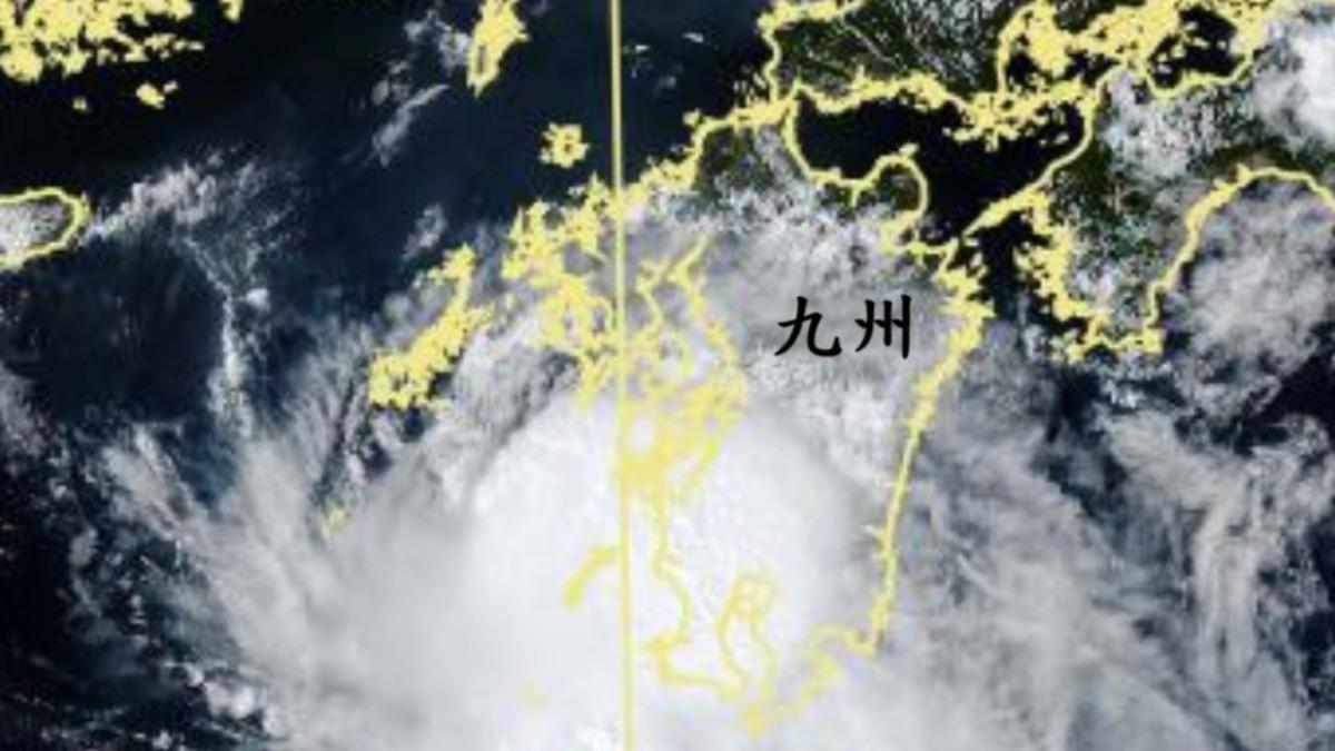 天氣／玲玲颱風襲日本九州！鄭明典曬1圖：對流很強恐致災