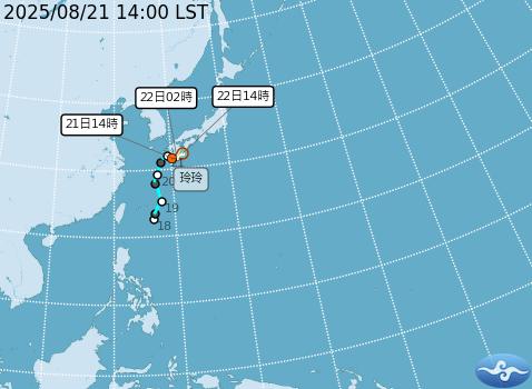 颱風-玲玲颱風-鄭明典-日本九州
