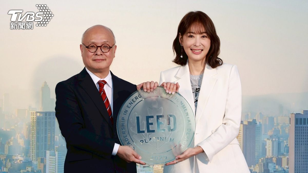 台北101獲頒LEED v5白金級認證。（圖／記者華子琛攝）