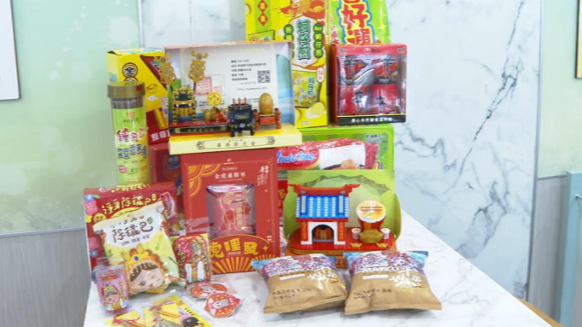 7-ELEVEN推出與白沙屯媽祖的聯名商品。(圖/TVBS)